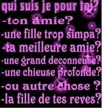 SES QUESTIONS  C POUR LES FILLES